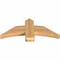 Ekena Millwork Bellingham Timber Gable Bracket, Western Red Cedar, 36"W x 15"H x 3 1/2"D x 5 1/2"F, 10/12 Pitch GBW036X15X0406BEL00SWR - alternate 2